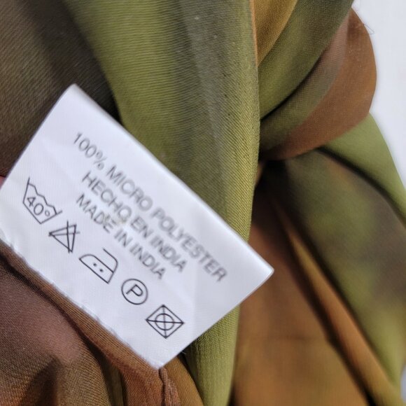 Coconuts Beach Wrap Shawl Sarong‎ Scarf Beach Micro Polyester Orange Red Yellow - Picture 6 of 6